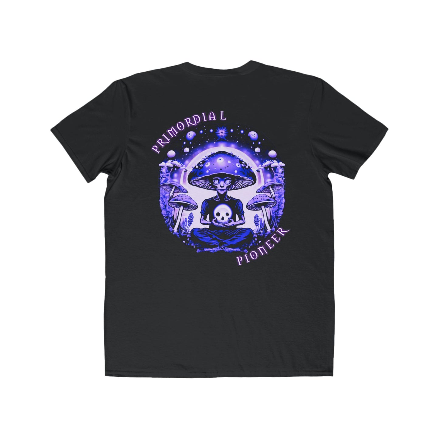 Primordial Pioneer Soft Style Tee - Cosmic Mushroom