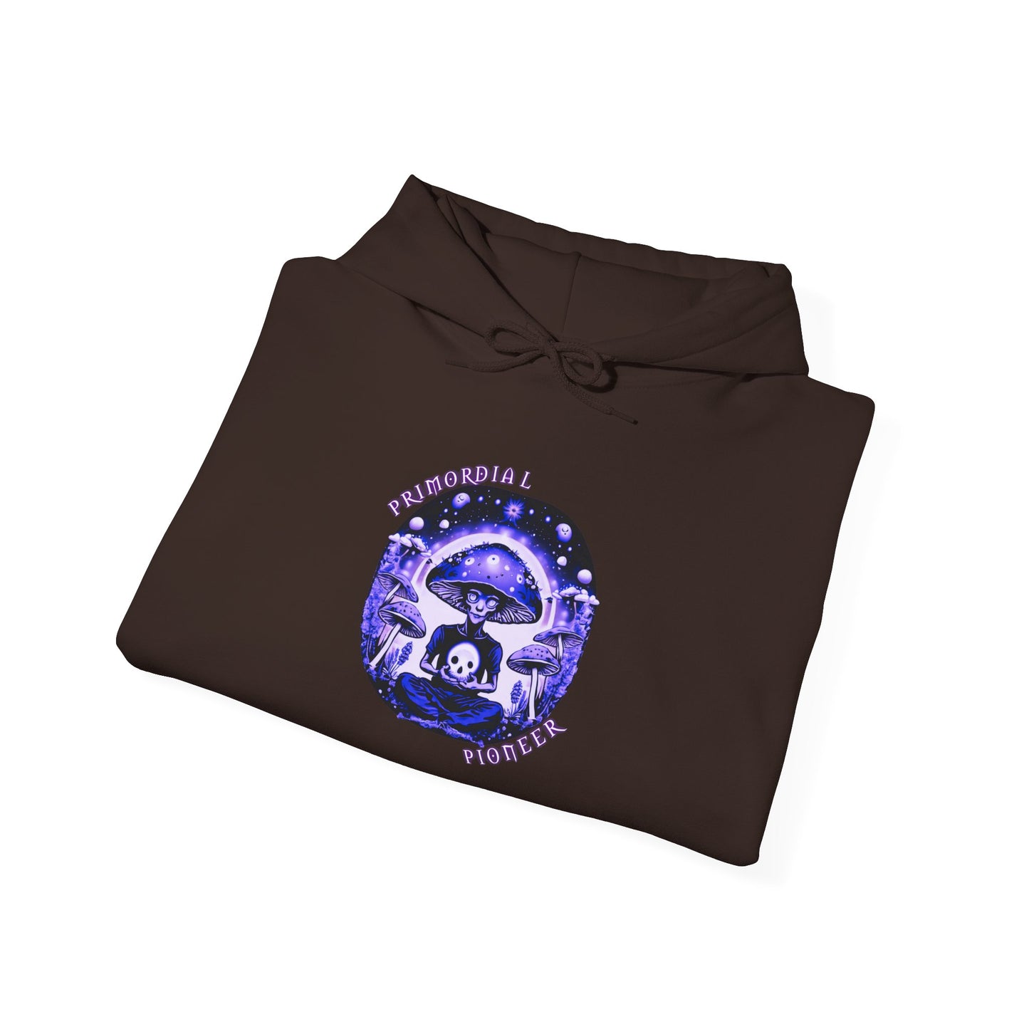 Primordial Pioneer Hoodie - Cosmic Mushroom