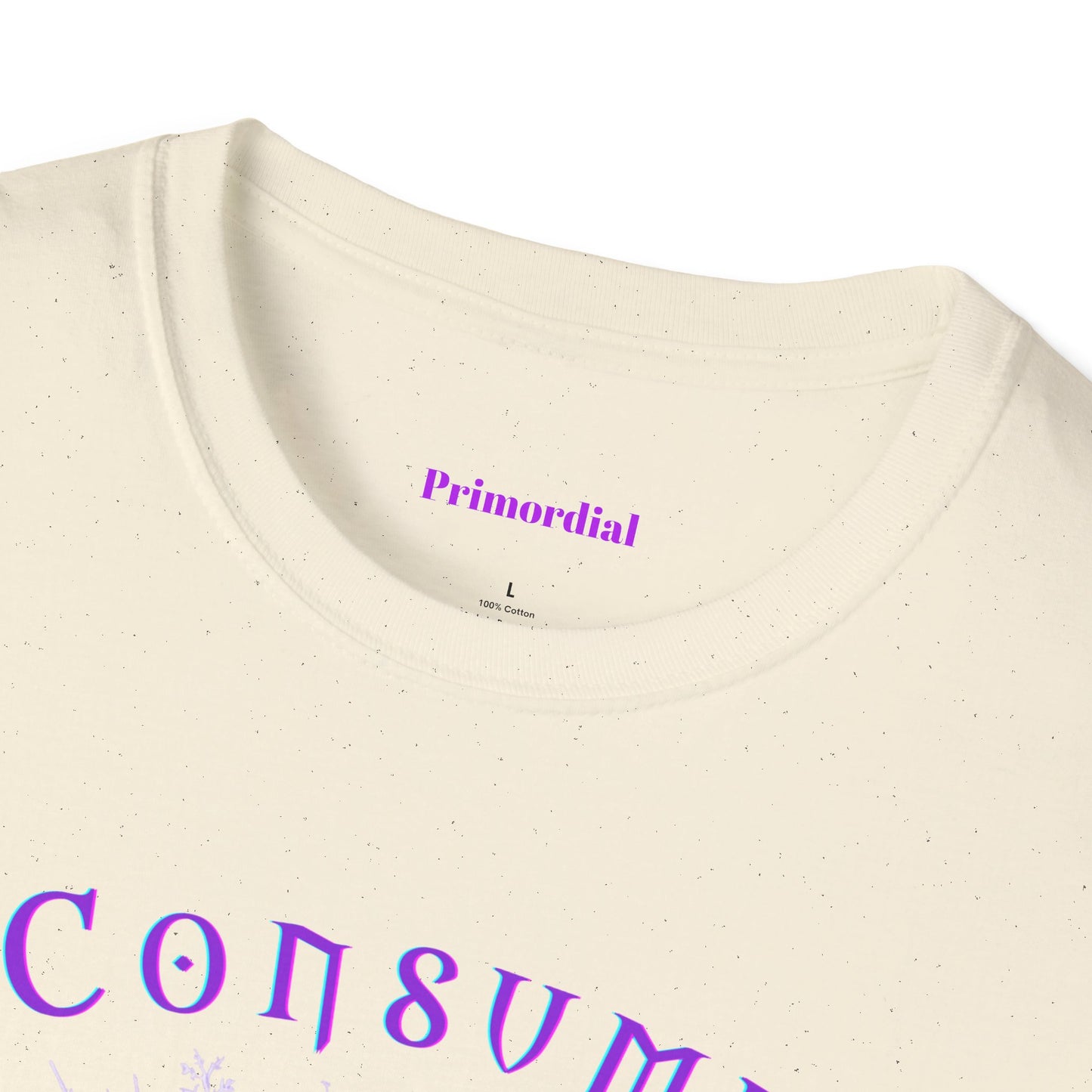 Consume Truth Unisex Softstyle T-Shirt - Psychedelic Mushroom Design