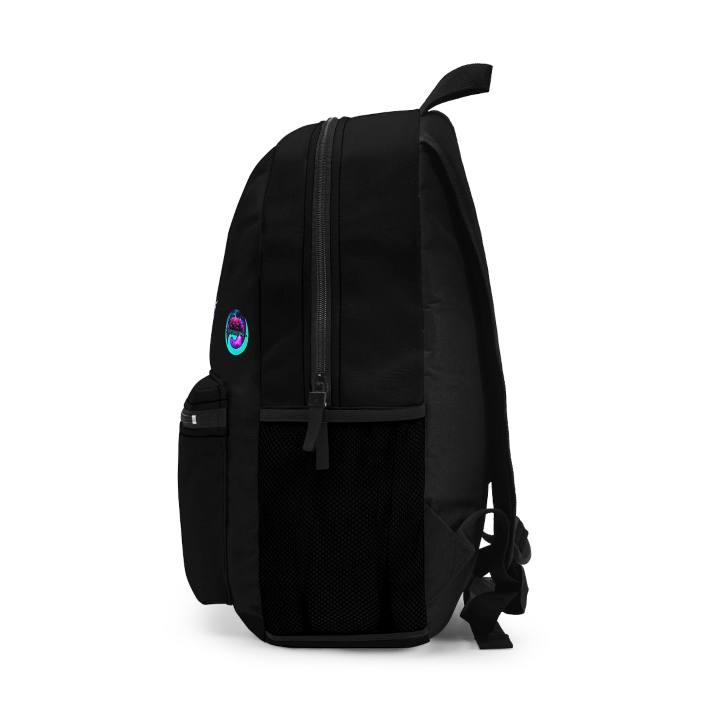 Primordial Pioneer Backpack - Mystical Mushroom Art for Adventurers