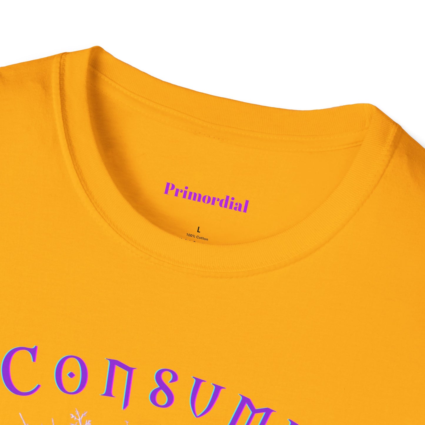 Consume Truth Unisex Softstyle T-Shirt - Psychedelic Mushroom Design