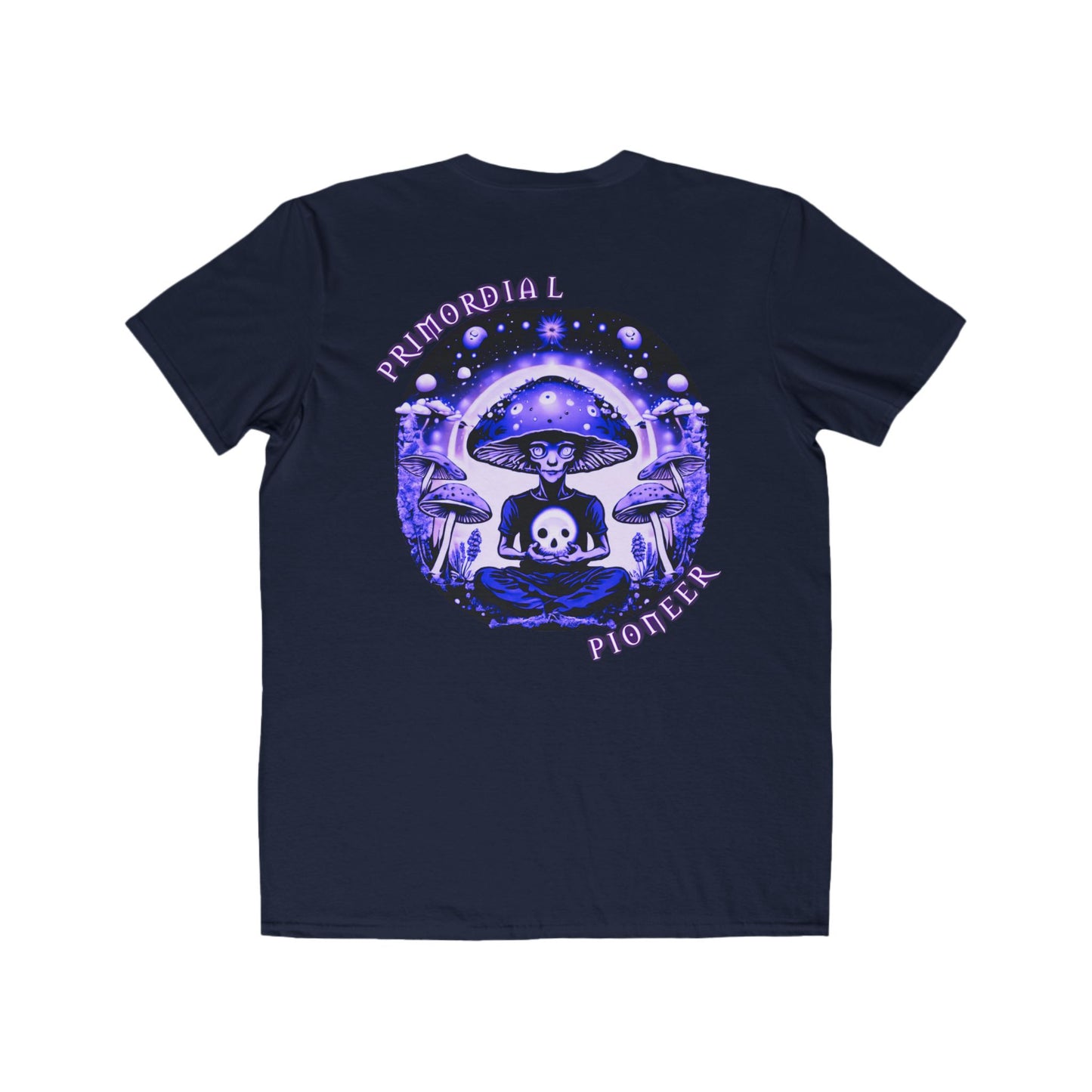 Primordial Pioneer Soft Style Tee - Cosmic Mushroom