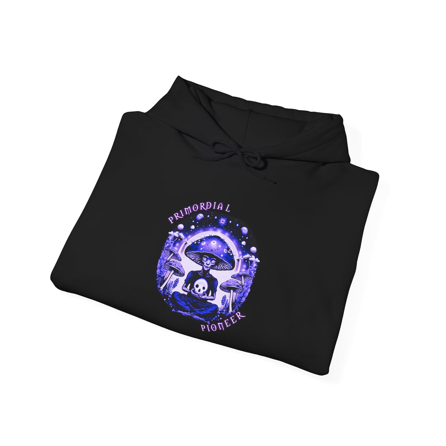 Primordial Pioneer Hoodie - Cosmic Mushroom