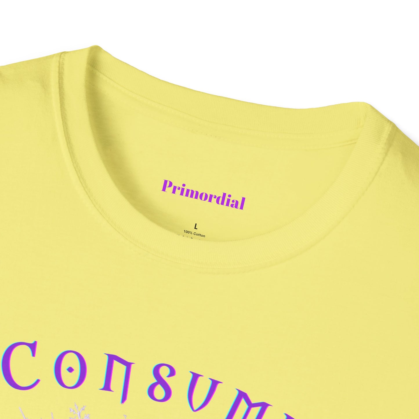 Consume Truth Unisex Softstyle T-Shirt - Psychedelic Mushroom Design