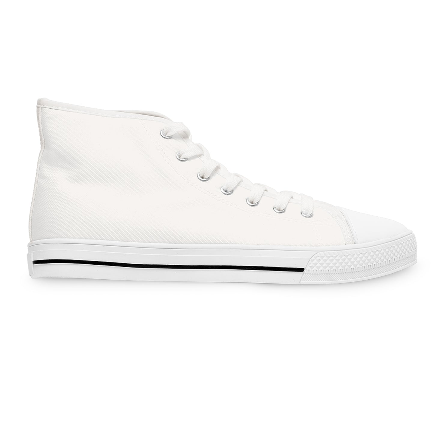 Bohemian Heart Women's High Top Sneakers - Colorful Canvas Casual Footwear