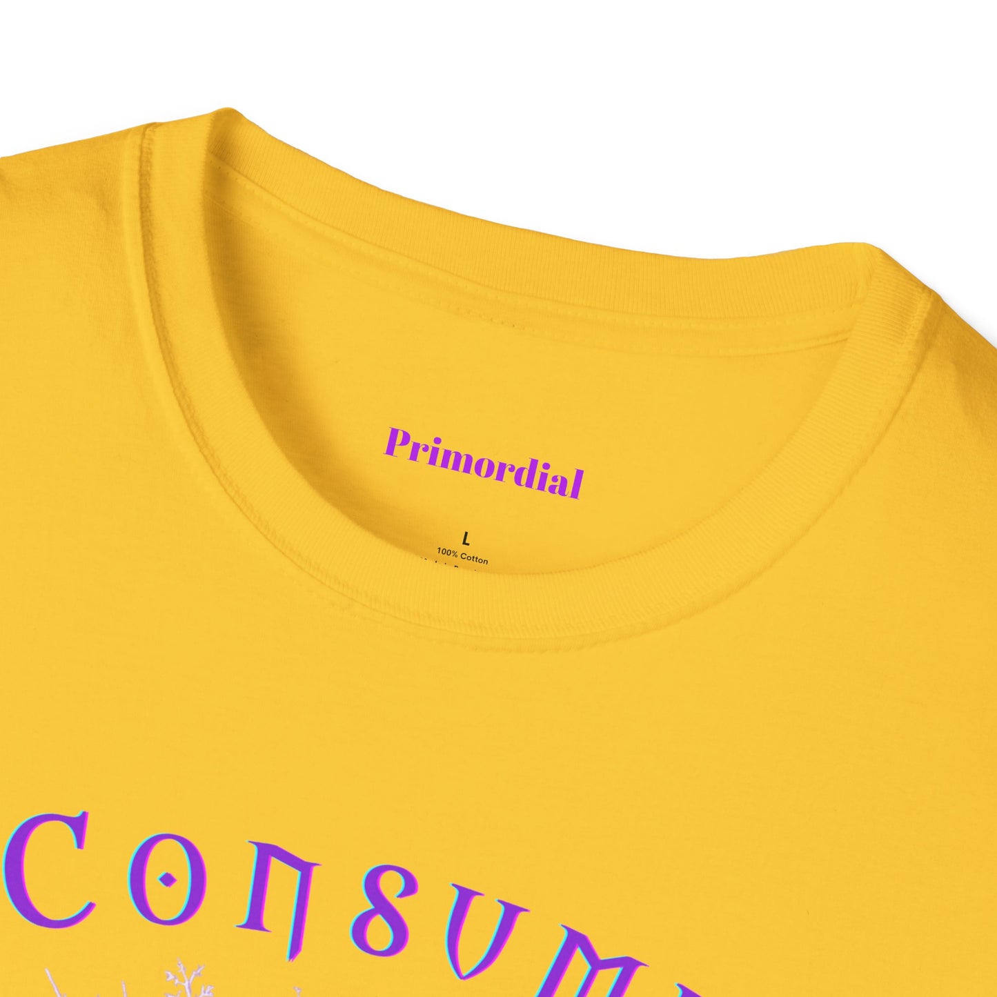 Consume Truth Unisex Softstyle T-Shirt - Psychedelic Mushroom Design