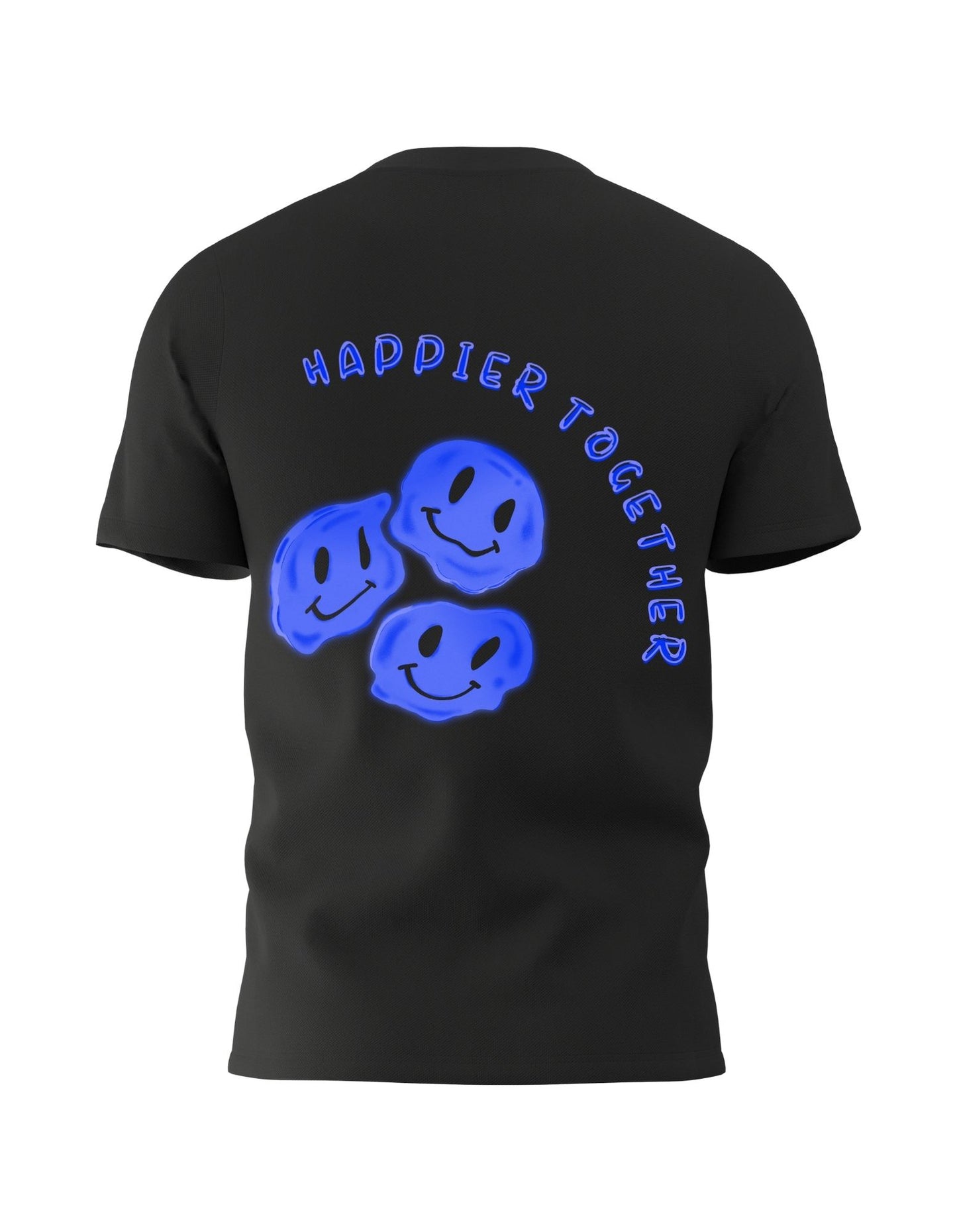 PMR Happier Together Black T-Shirt