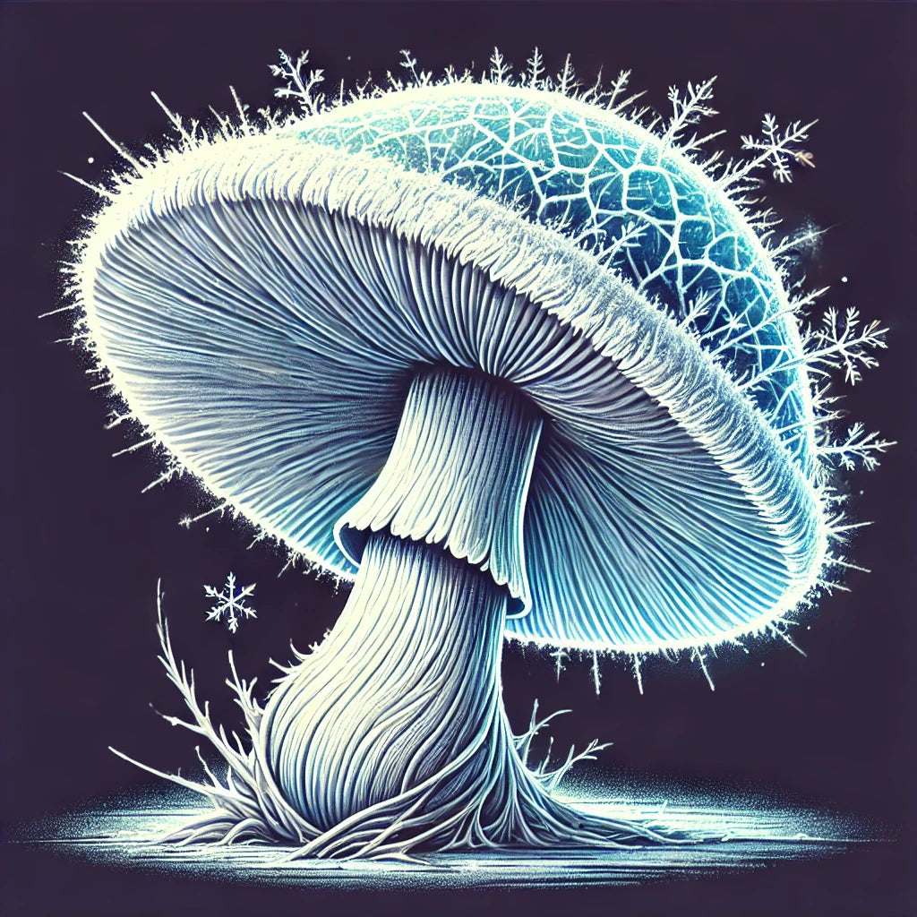 Jack Frost Mushroom Liquid Culture (10cc) *FOR MICROSCOPY RESEARCH ONLY