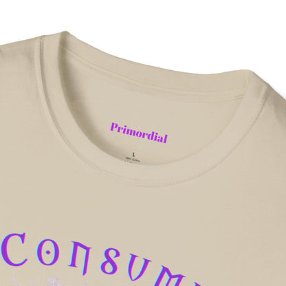 Consume Truth Unisex Softstyle T-Shirt - Psychedelic Mushroom Design