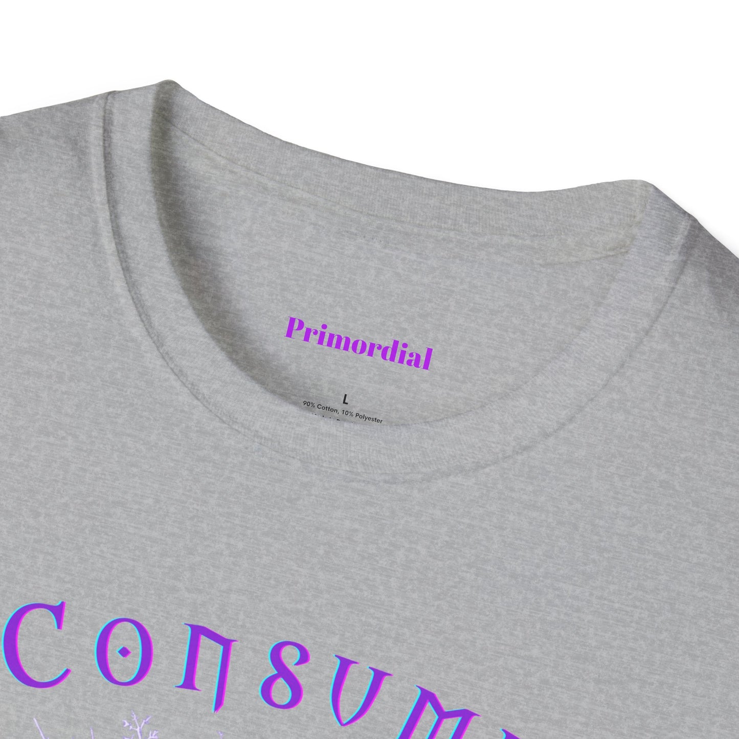 Consume Truth Unisex Softstyle T-Shirt - Psychedelic Mushroom Design