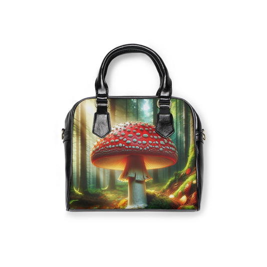 Amanita Muscaria Shoulder Handbag