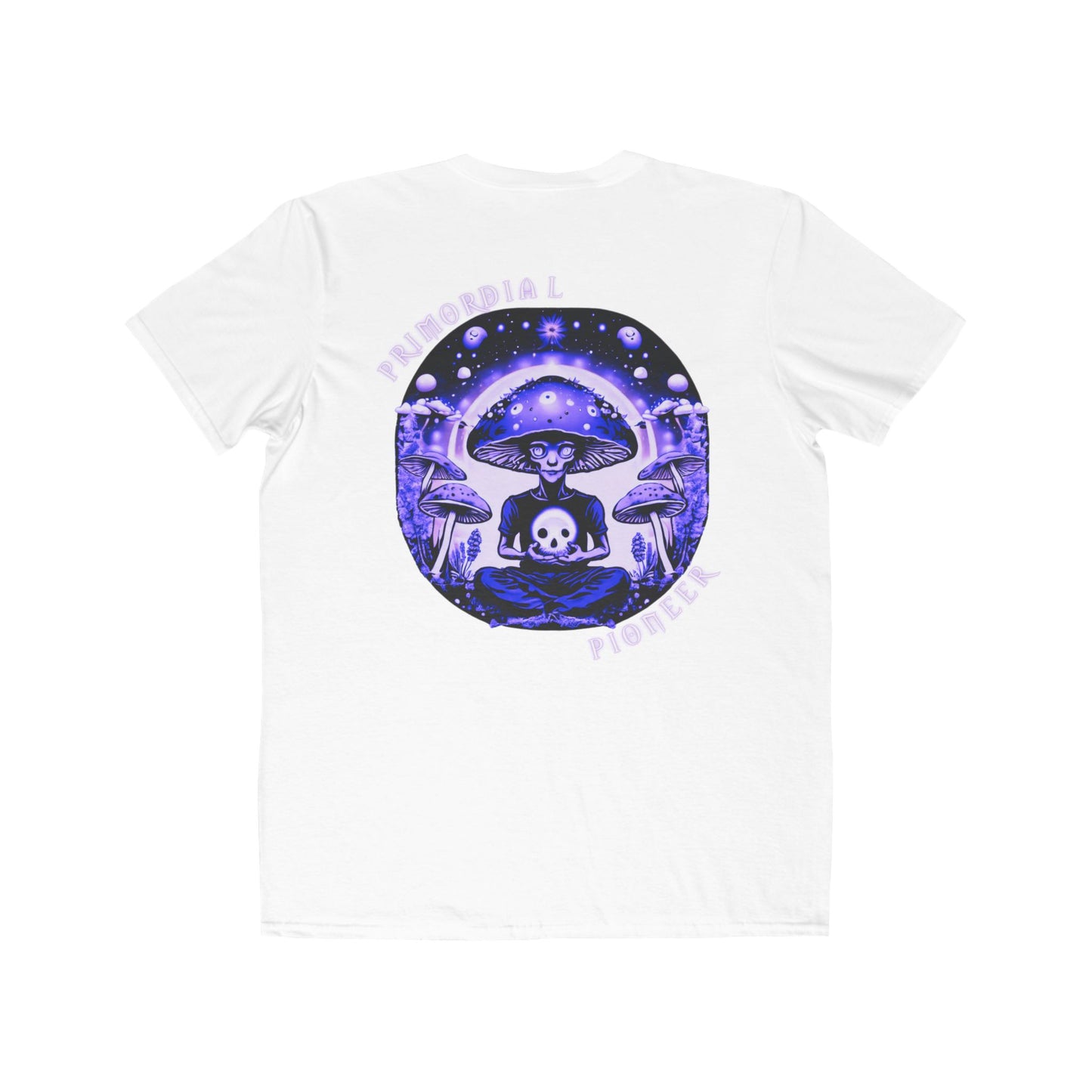 Primordial Pioneer Soft Style Tee - Cosmic Mushroom