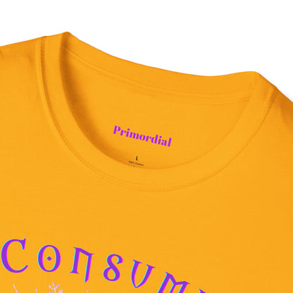 Consume Truth Unisex Softstyle T-Shirt - Psychedelic Mushroom Design