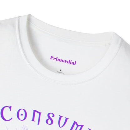 Consume Truth Unisex Softstyle T-Shirt - Psychedelic Mushroom Design