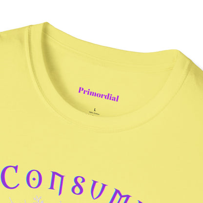 Consume Truth Unisex Softstyle T-Shirt - Psychedelic Mushroom Design